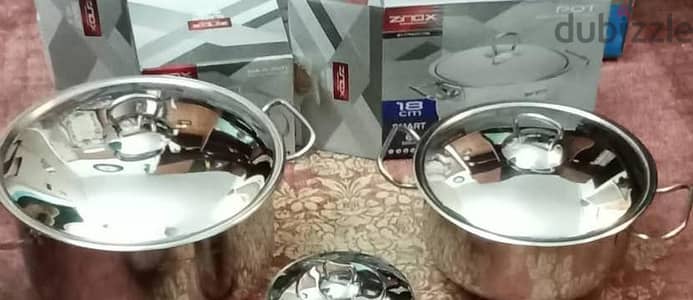 حلل استانلس زينوكس جداد بالكرتونة