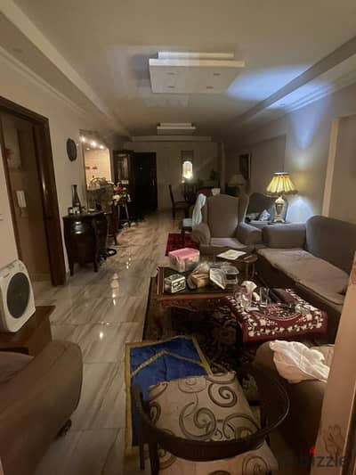 For sale urgently, a distinctive apartment of 182m in Zahraa El Maadi, 13th district, with a special location.