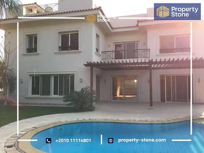 Luxury Villa for Rent | Katameya Heights | First Row Golf | Heated Swimming Pool