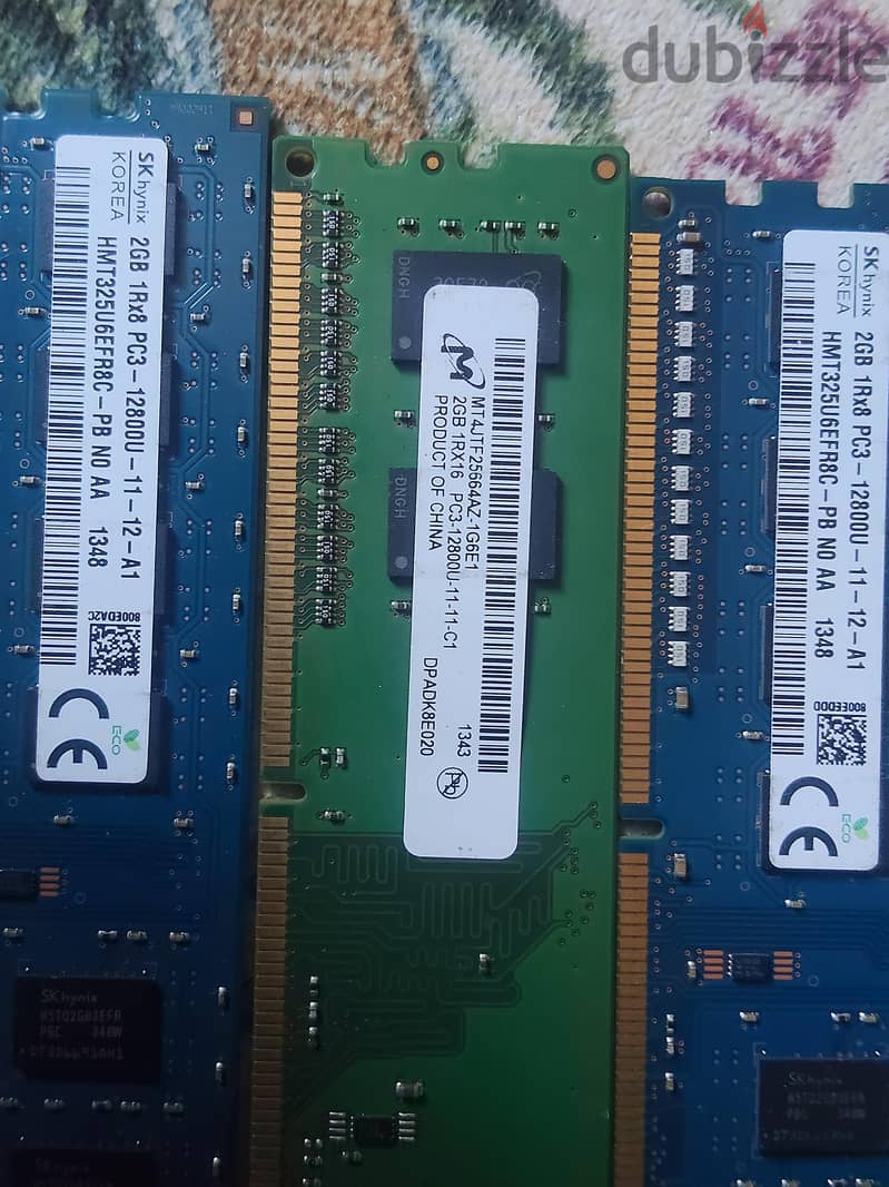 رامات 2جيجا ddr3 1