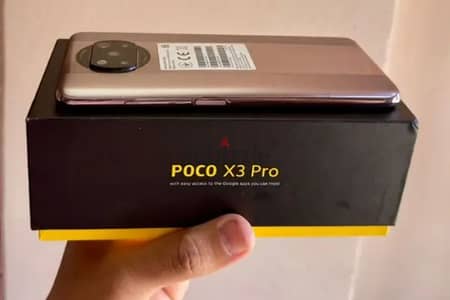 مطلوب poco x3 pro حالته تكون محترمه جدا ومفيش اي صيانة