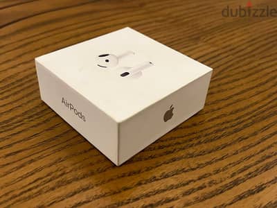 سماعة اير بودز 4 أصلية لعدم الحاجةApple Airpods 4  - Original 100%