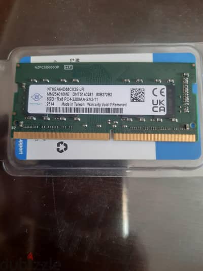 ram 8ddr4 لابتوب تردد 3200