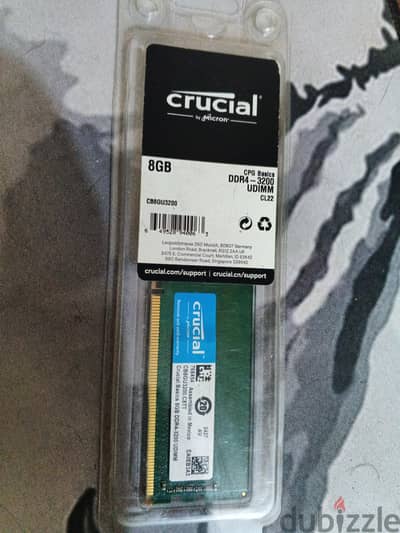 crucial ddr4 8gb 3200 hz