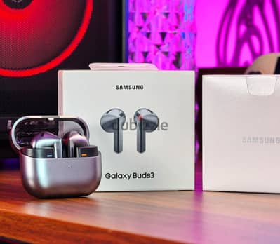 سماعة Samsung Galaxy Buds 3 (Silver) جديدة فتح علبة
