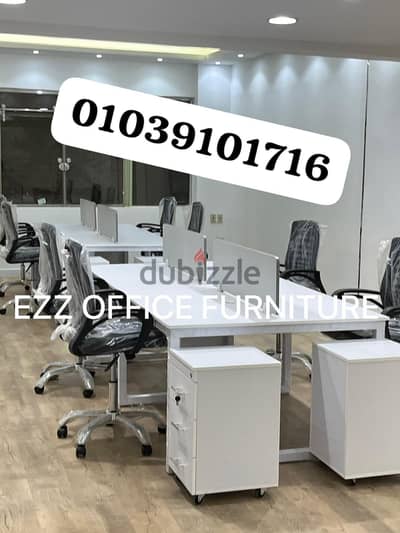 خليه عمل work station من شركه عز للاثاث المكتبي ومتاح شحن محافظات