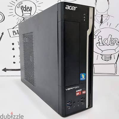 كمبيوتر مكتبي و لل ألعاب المتوسطه بي معالج amd a8 pro و win10 pro