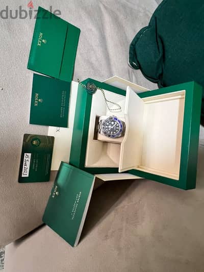 Rolex GMT-Master II "Batman" 2023 Full Set
