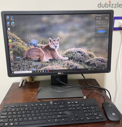 كمبيوتر HP EliteDesk 800 G2 Core i5  + شاشة Dell + HHD + SSD