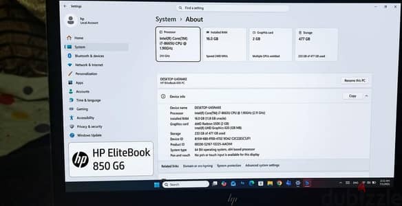 elitebook 850 g6