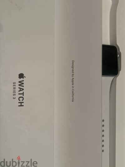 Apple watch series 3 silver Aluminum