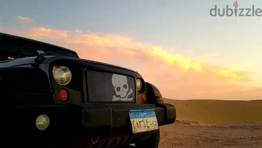 شبكة قرصان لسيارة جيب رانجلر