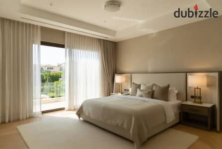 Far from the crowd... An apartment of 174 sqm inside a low-density compound in Sheikh Zayed 75% green spaces, a down payment of 10% and installment for up to 10 years