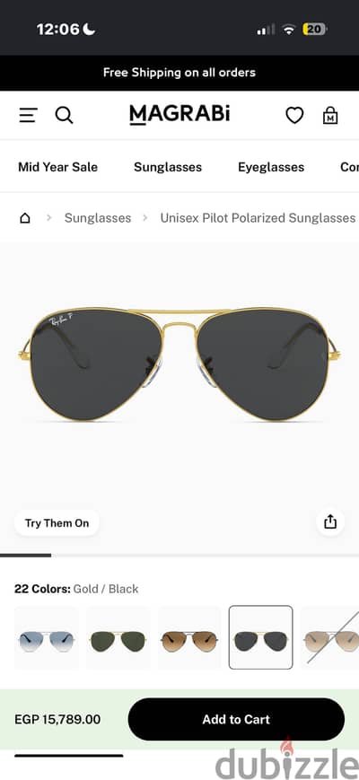rayban sunglasses unused and new
