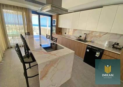 Finished townhouse for immediate delivery at Naia Bay, Ras El Hekma—near Seashore, Mountain View, Al Masyaf, and Amwaj (North Coast).