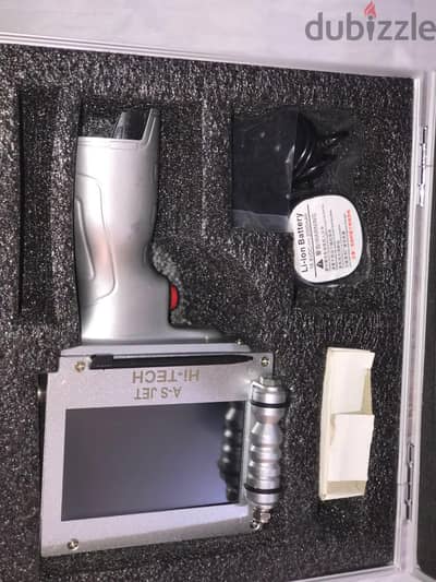 ماكينة Hand Jet A-S JET HI-TECH لطباعة تاريخ الإنتاج والصلاحية
