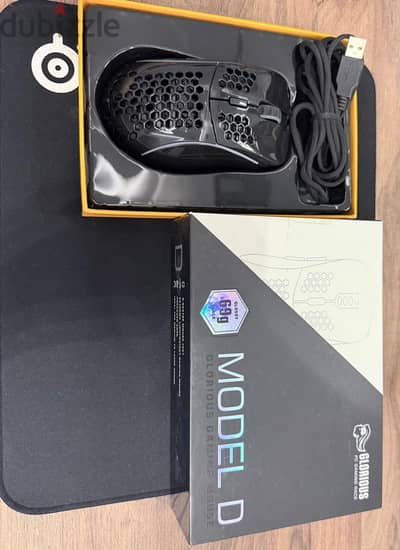 ماوس GLORIOUS MODEL D جيمينج الكرتون مفتوح فقط