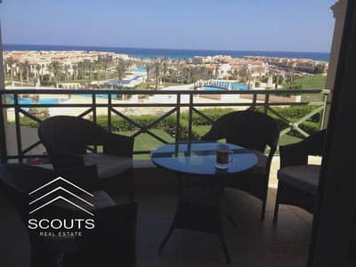unique summer opportunity Invest in heart of Ain Sokhna fully finished luxury chalet for sale double view overlooking sea & pool near telal , boho