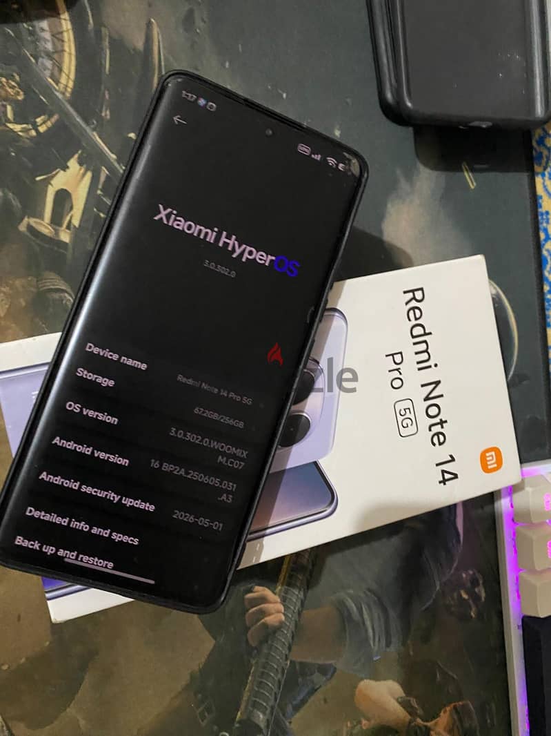 شاومي Redmi note 14 pro 5g 7