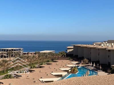 Fully finished chalet for sale with panoramic sea views in Monte Galala Ain Sokhna minutes from La Vista and Telal