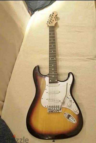 Suzuki electric guitar and joyo mini amp