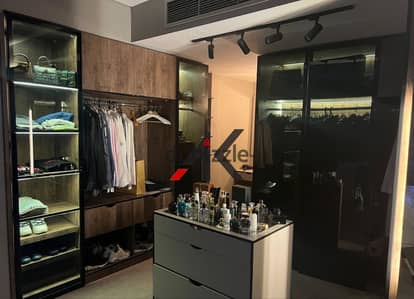 luxurious Furnished Apartment with pool For Sale in Lake View Residence - New Cairo