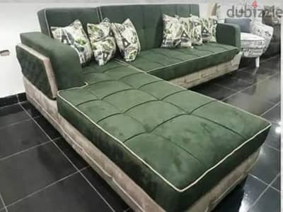 ركنه سرير و سحاره و شازلونج Modern Sofa Bed with Storage