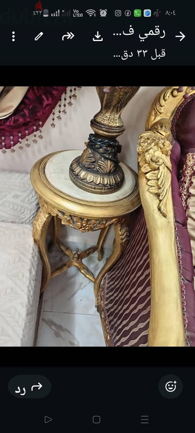ترابيزه مدورة. الصالونات والانتريهات