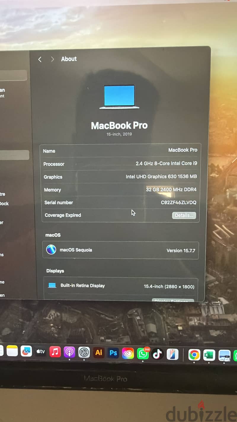 MacBook Pro 2019 5