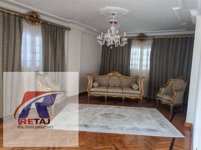 Furnished apartment for rent in a prime location in First Abbas, opposite Panda Market, Nasr City. Unit area: 220 square meters - Floor: 8th (Apartmen