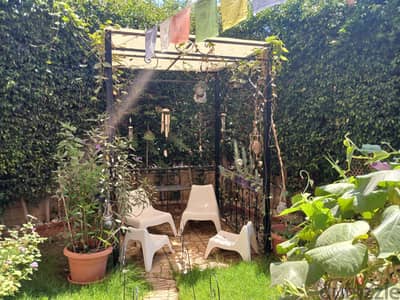 Iron pergola