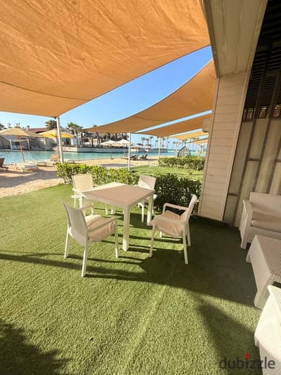1 Bedrooms 60 sq.M Chalet for rent 14,000 EGP in Hacienda Bay, Sidi Abdel Rahman