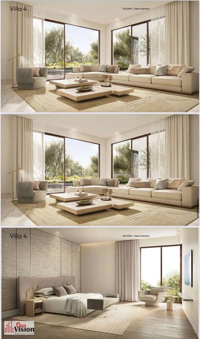 For sale a distinctive villa in "Solana" (Phase C2) land area: 600 meters (out of only 3 villas with this area in the phase). Built area: 240 garden area: 480 location