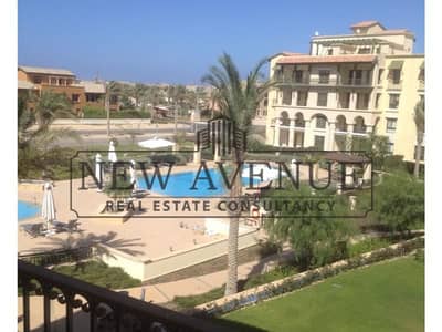 For Sale Fully Finished Chalet with Kitchen Cabinets and ACs Prime Location Overlooking Swimming Pool in Marassi  Catania  North Coast