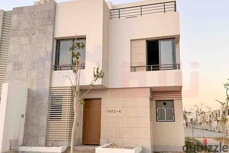 Townhouse Corner Villa for Sale, 234 sq m Built-up Area + 184 sq m Land, Palm Hills Compound, Alexandria