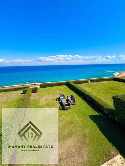 Villa Finished VIP directly on Sea 2km away with installments Over 10Years in PAUSE North Coast, Steps from El Alamein and Marina