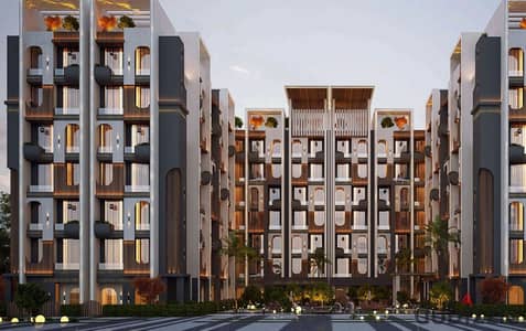 3-bedroom apartment for sale, close delivery, in Bahja compound Sheikh Zayed