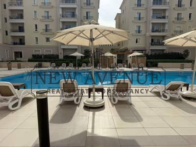 High-end finishing and furnished apartment ground pool view in Mivida phase boulevard