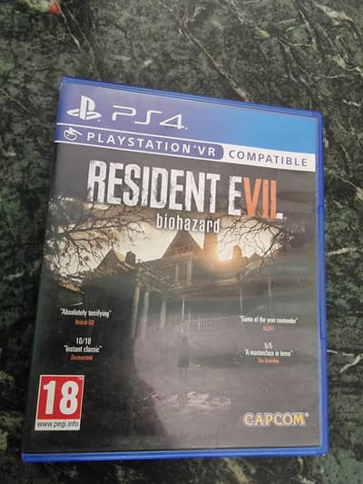 Resident evil 7 ps4 - used