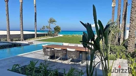 prime view fully finished with Ac's chalet for sale in silversands sidi heneish overlooking sea view