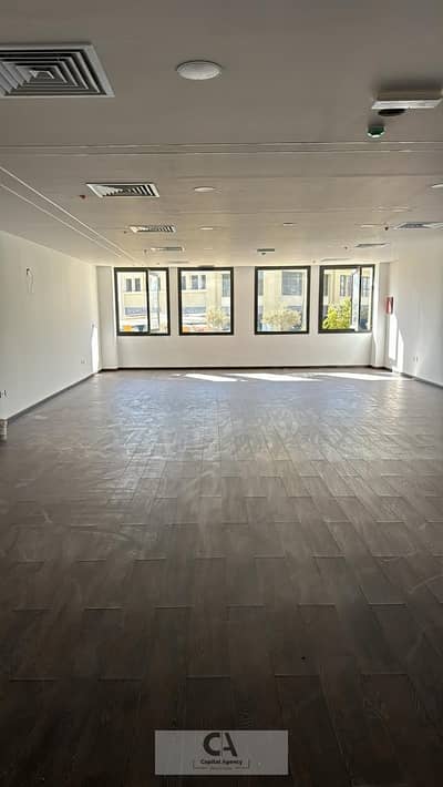 Office for rent, 156 sq m, in Mivida, near EDNC - finished with air conditioning - Fifth Settlement