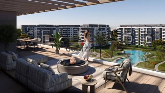 Apartment for sale in the Fifth Settlement, two minutes from the north Teseen and two minutes from the Suez Road, with a 10% down payment and installments of up to 12 years.