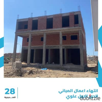 محل تجارى للبيع بدمياط الجديدة مساحة 41 متر