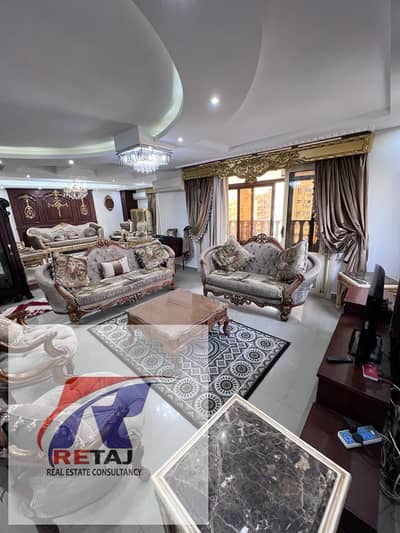 Fully Furnished Apartment for Rent – 200 sqm Near Saudi Market, Nasr City
