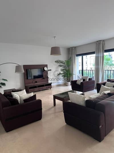 Fully Furnished 239m Apartment in Waterway Compound Huge Terrace with Water & Green Views Prime Location at 110K Monthly