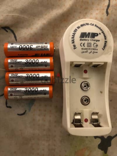3000 mah rechargeable battery بطاريات بتتشحن