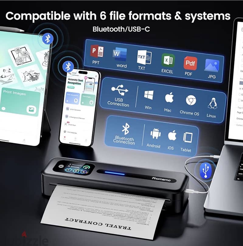 Phomemo M832D Portable Printer 3
