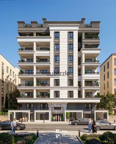 Apartment 175 sqm for sale facing a large garden in the third district of the Central Hill