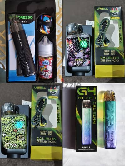 Pod device + liquid free - جهاز بود + ليكويد فري