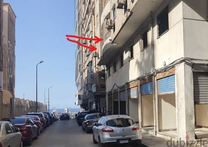 للإيجار/ شقة . ايجار جديد بالإسكندرية . بستانلي- اطلالة علي البحر